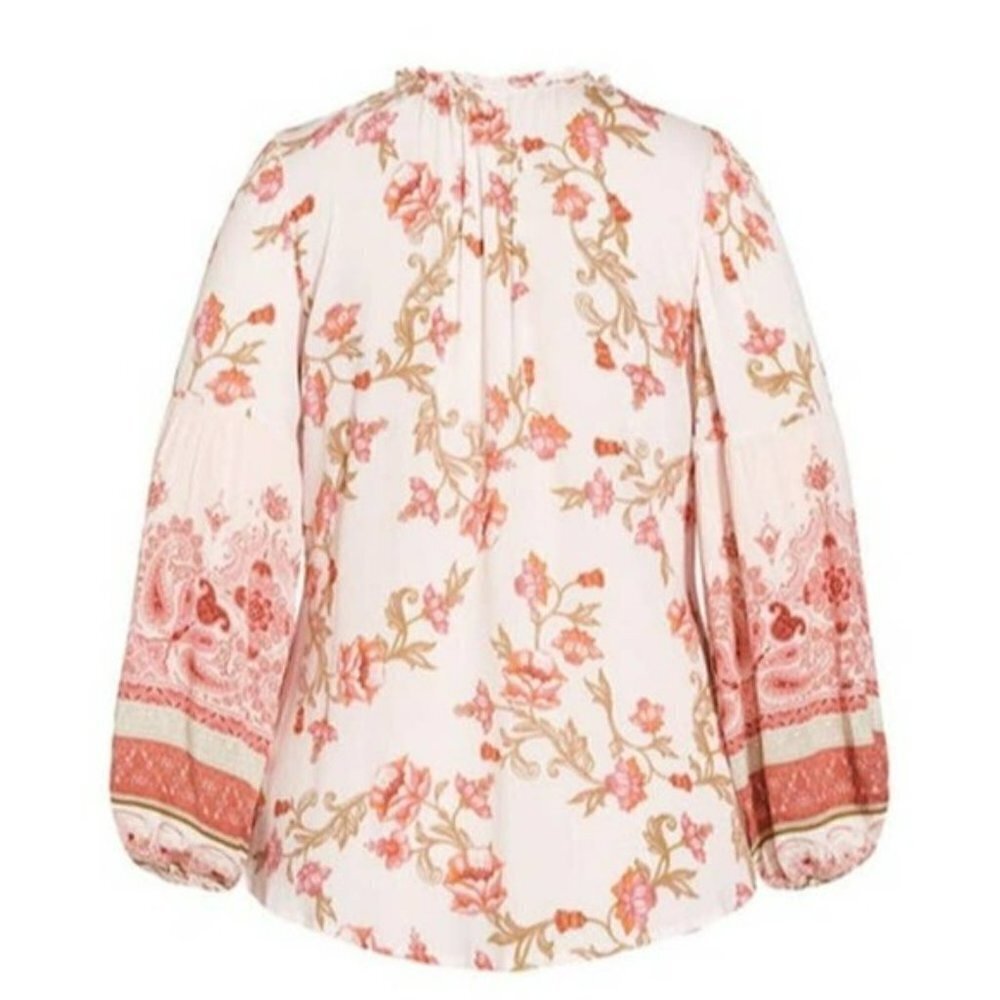 City Chic Floating Print Top- NWT - Picture 3 of 4